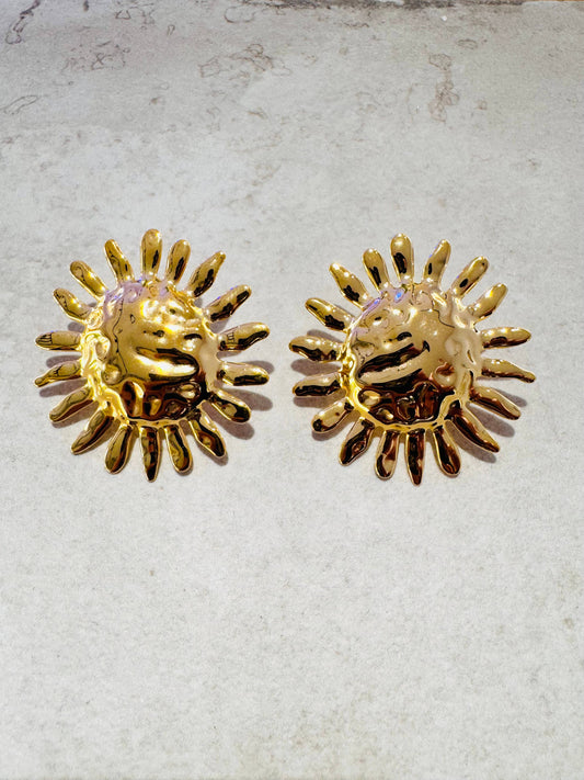 Sun earrings