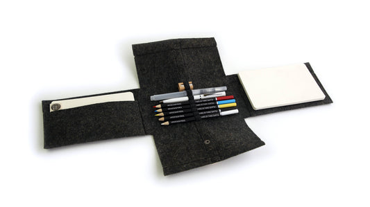 Travel postcard watercolor pencil set